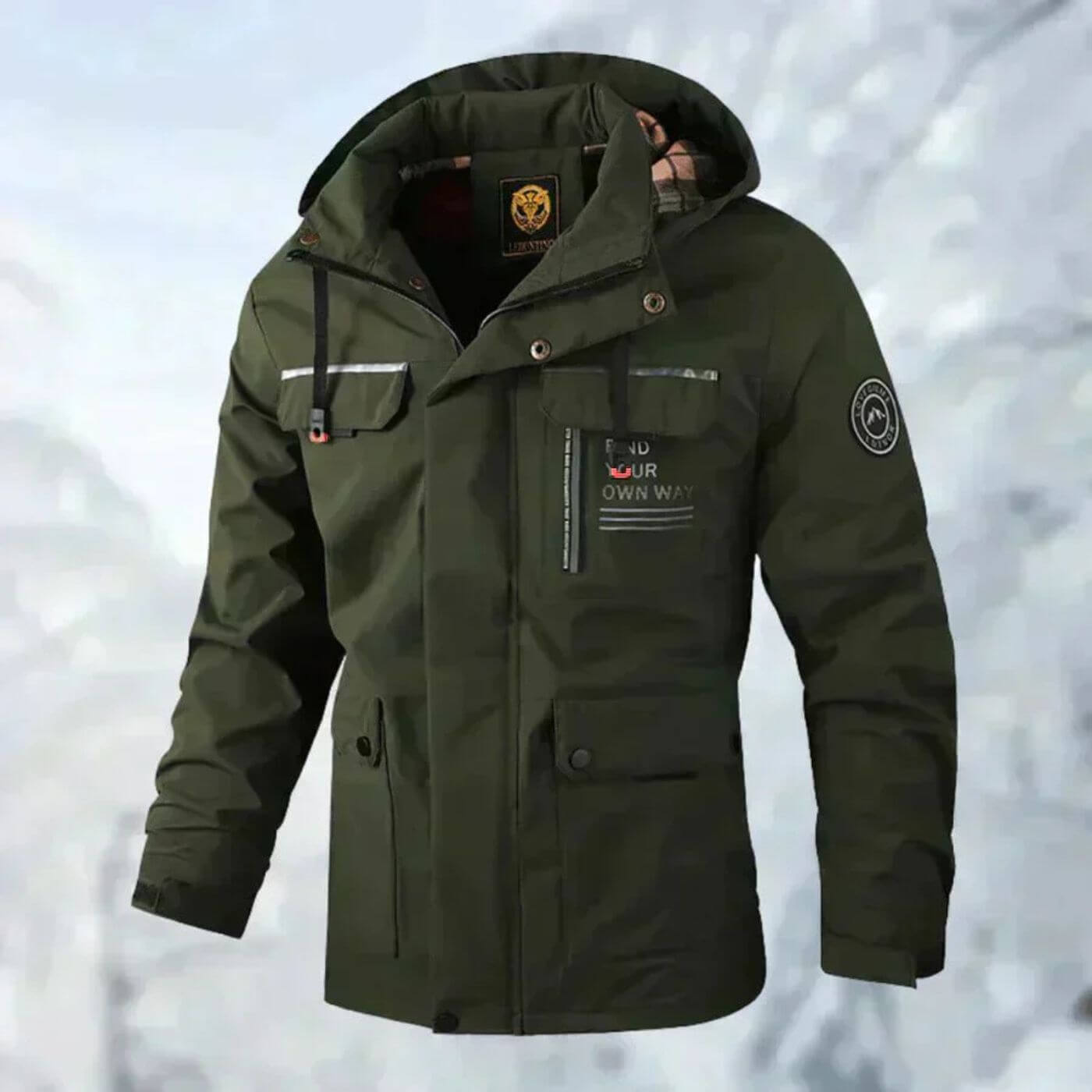 Dominik™ | Stylowy Płaszcz Przeciwdeszczowy