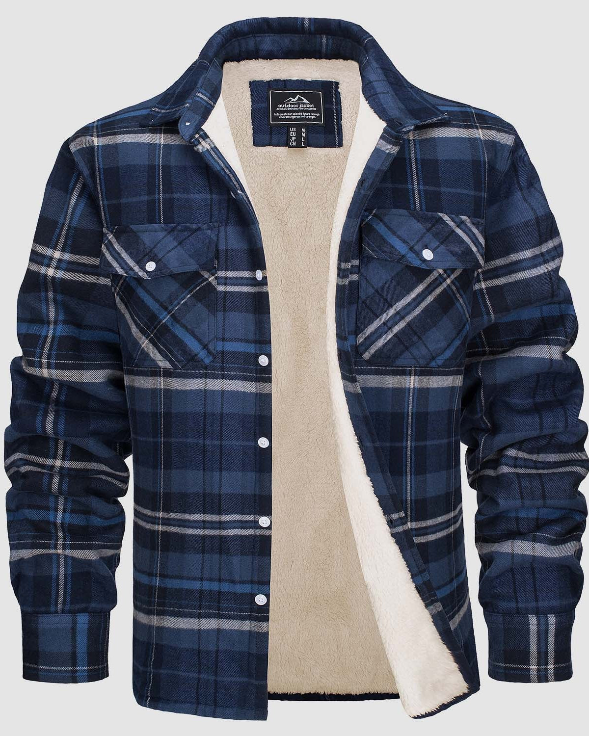 Dawid™ | Ciepła pikowana koszula overshirt