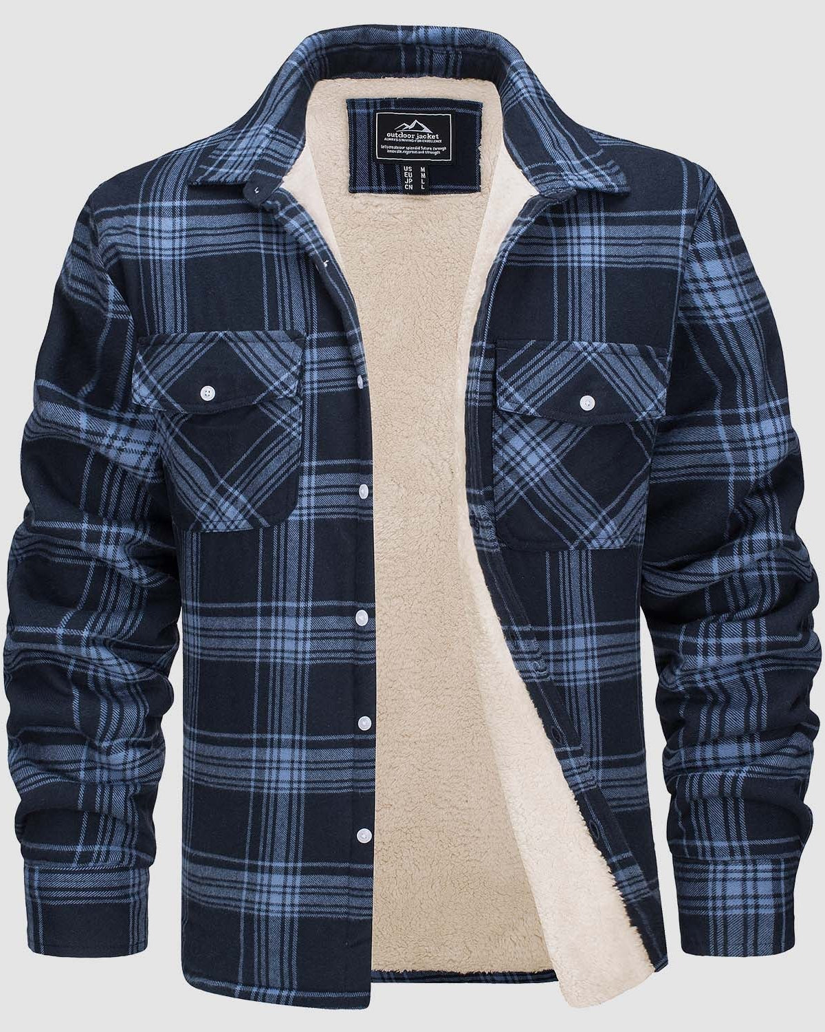 Dawid™ | Ciepła pikowana koszula overshirt