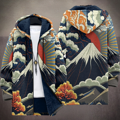 Frederine | Bluza z Kapturem Rising Sun