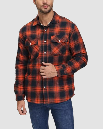 Dawid™ | Ciepła pikowana koszula overshirt