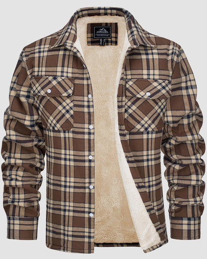 Dawid™ | Ciepła pikowana koszula overshirt